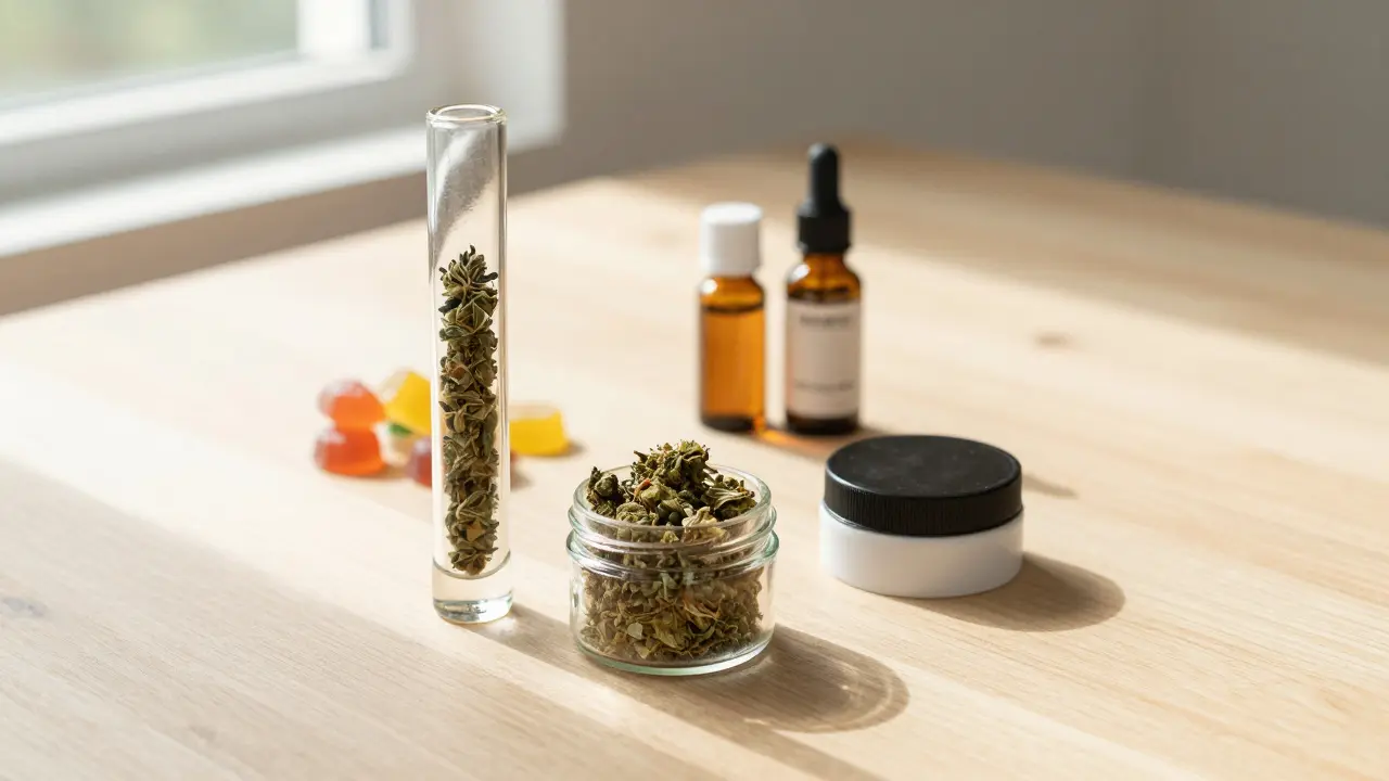 Bezpečné alternativy k inhalaci: vaporizér, edibles a tinktury na stole