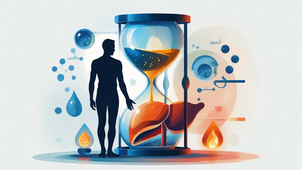 Ilustrace metabolizace alkoholu v lidském těle